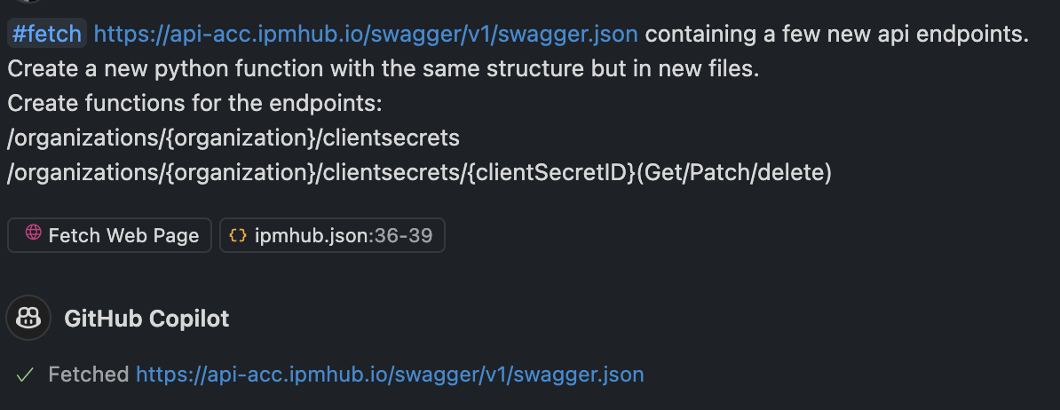 Swagger download link location